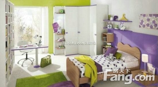 小房间装修设计儿童房 b_332370228.jpg