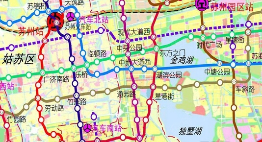 苏州轨道交通2015最新规划高清图 9号线都来了图片 143216 534x290