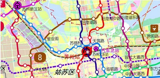 苏州轨道交通2015最新规划高清图 9号线都来了图片 128683 536x262