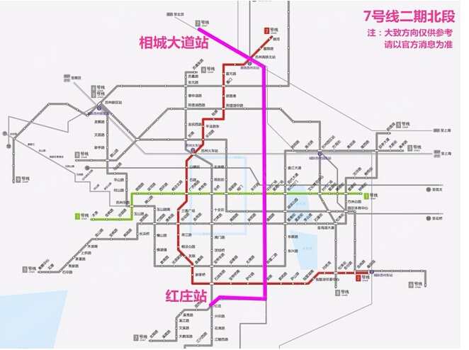 轨交6,7,8号线经过你家吗?苏州两大板块十年无缘轨交