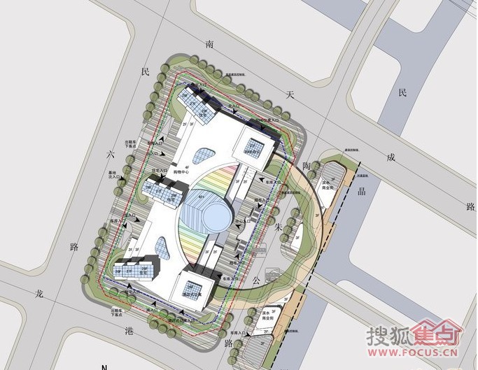 高铁新城圆融广场位于苏州北部增长极——苏州高铁新城核心商务