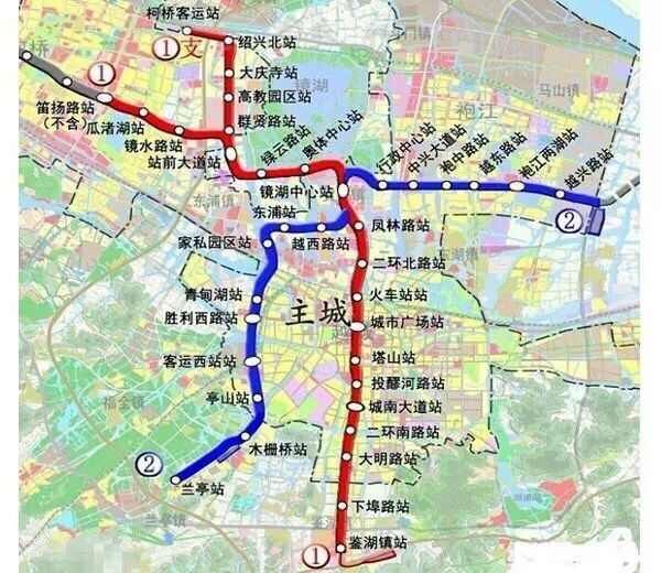 地铁真得来啦 绍兴地铁计划2017年开建 天御湾成为地铁房图片 95177 600x520