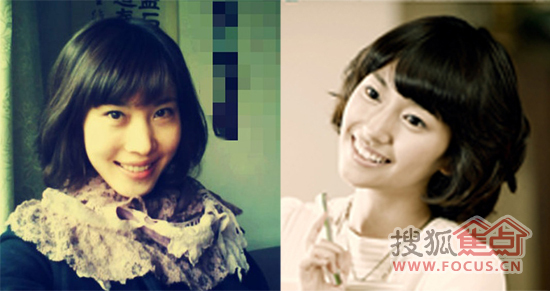 二十三号选手围炉别墅的吴雨桐与oppo广告女主角金敏智