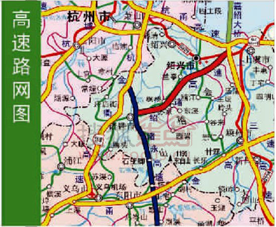 绍诸高速省时省油省费用 公路行车路线图公布