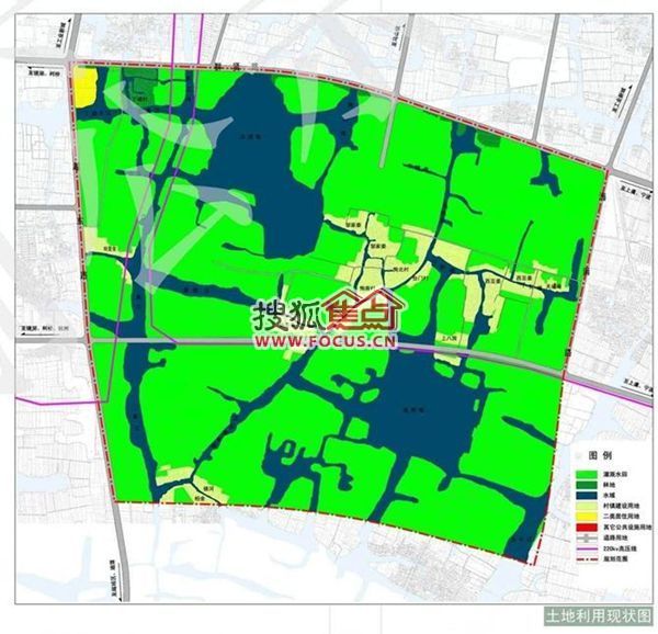 绍兴市袍江新区 南片区 控制性详细规划公示图片 67623 600x578
