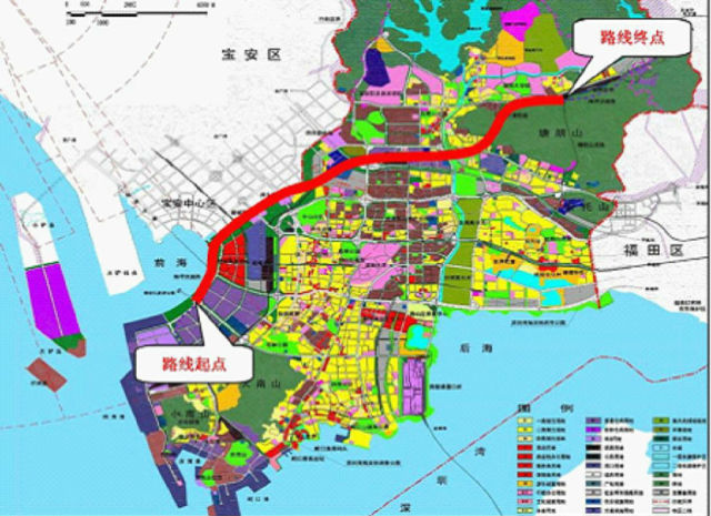 深圳市龙岗区干线路网规划