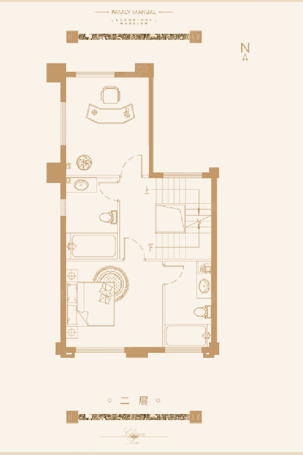 漳州中骏别墅立面图 漳州中骏别墅立面图
