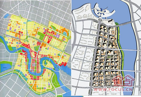 图:天津滨海新区响螺湾商务区规划图