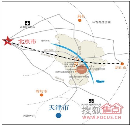 ... 铁 从 香河 通 10 分钟 到 高 铁 旅游 生态 圈 线路 图