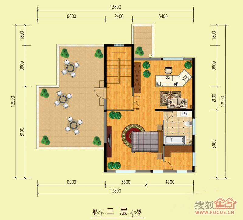... 户型图 上海大华西郊别墅西郊别墅平面户型高清大图
