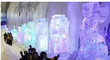 惊爆:武汉首届冰雪奇缘嘉年华冰雕展在黄陂开幕!