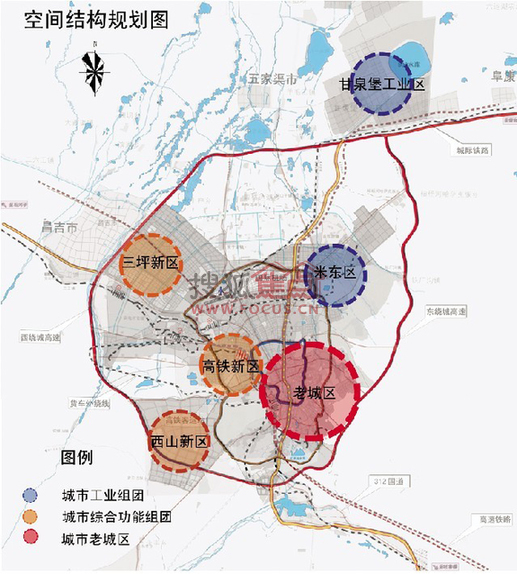 买房子的一定要看--乌鲁木齐市城市总体规划(2011-2020年)图片