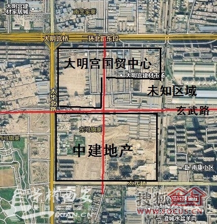 图:爆贴:北二环太华路立交周边规划全解析