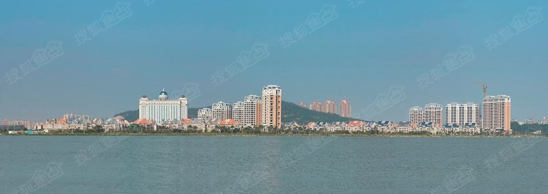 祥祺明月湾海边全景图-珠海搜狐焦点网