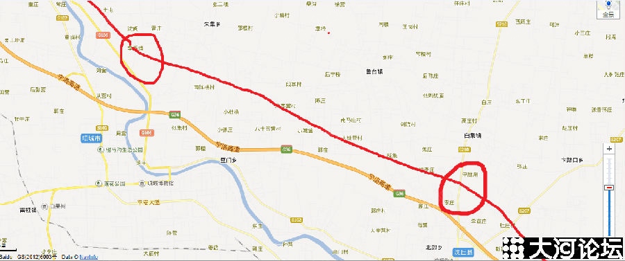 郑合高铁途经周口东项城北沈丘北的大概路线图