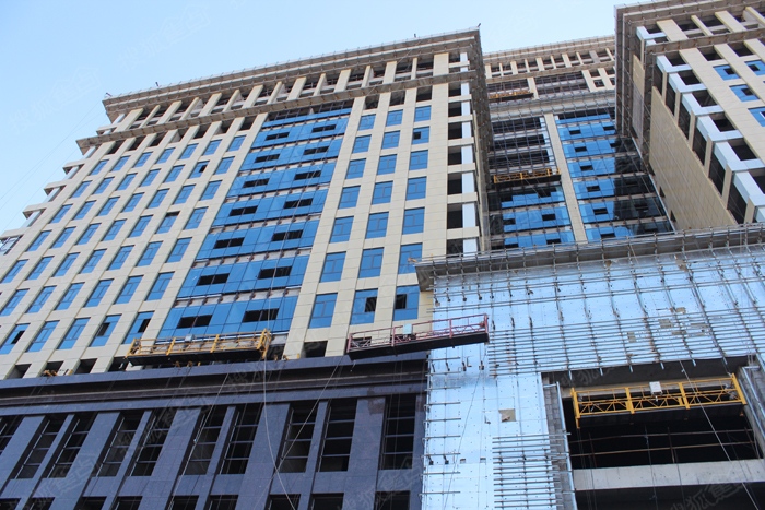 【实景拍摄】康泰国际最新施工进度,没有雾霾,只有蓝天!