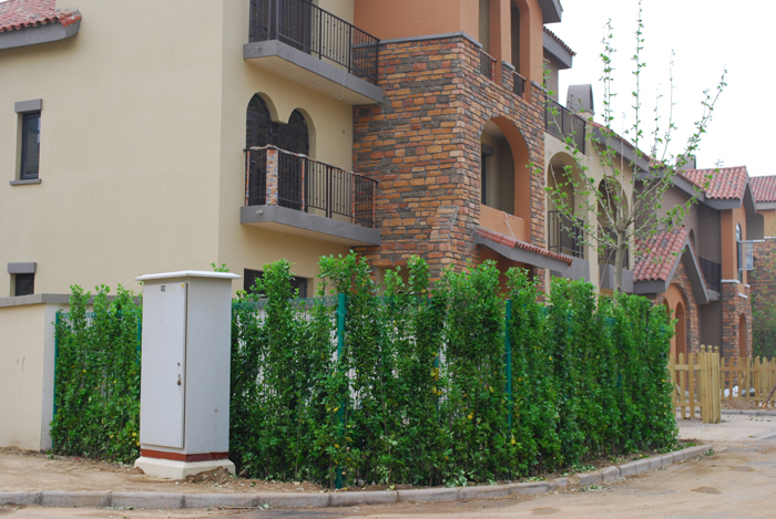 永定河孔雀城:5月1号二期围院进展