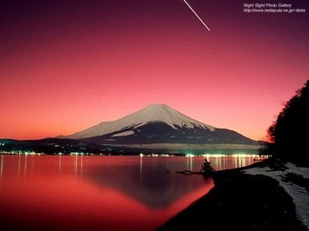 富士山夜景