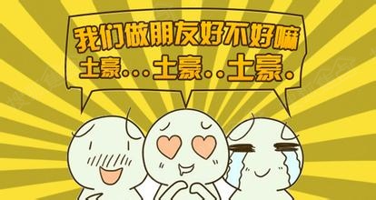 土豪,我们做朋友吧!