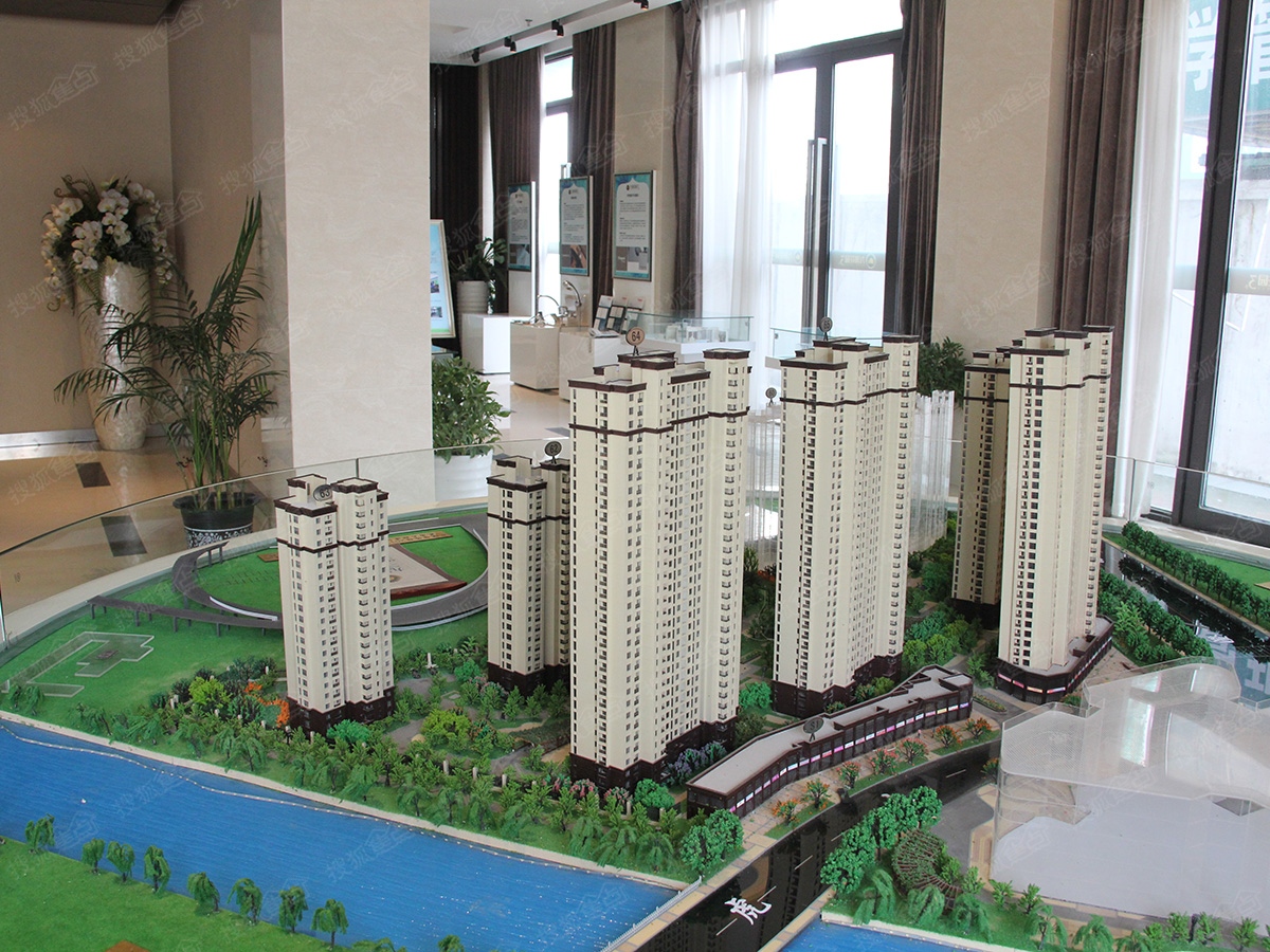 九洲花园缇香郡实景图——三期沙盘