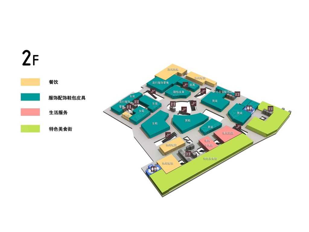 红枫城市广场楼层布局-0室0厅0卫