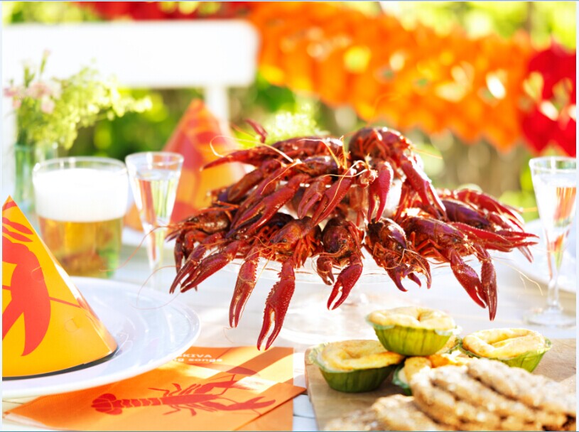 宜家家居2014瑞典小龙虾节开幕