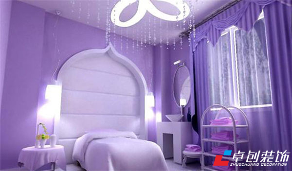 论坛 其他版 图:合肥装饰公司 室内色彩搭配误区              紫色是