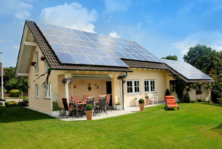 光伏屋顶发电 - 别墅标配
