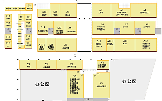 蘇州春季首場房展會部分展位圖