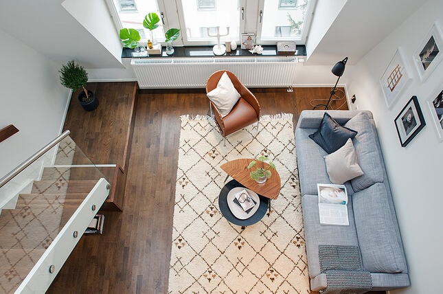 55平米华丽复式一宅两世界