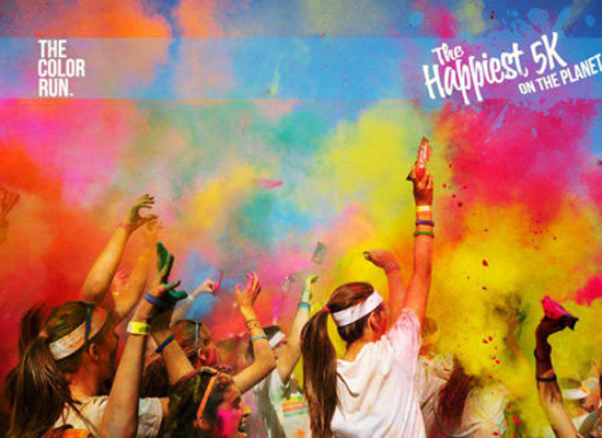 做夏季炫酷的runningman22日彩色跑首登沧州