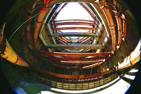 苏州轨道交通最深风井封顶-房产新闻-苏州搜狐焦点网