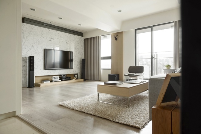 简约线条 闲静两室美居