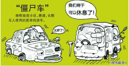 乌鲁木齐交警部门开始清理"僵尸车"