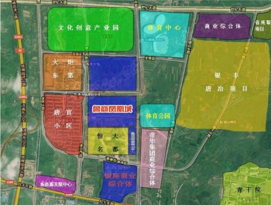 唐冶新区项目规划图