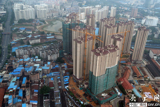 广西南宁拆迁户楼顶加盖铁皮屋等开发赔偿图