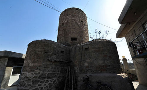 太原首次修复碉堡遗址 二龙山再现防御工事