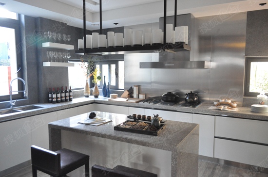 别墅样板房厨房