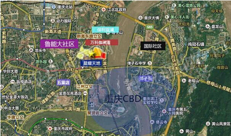 重庆江北溉澜溪规划图图片