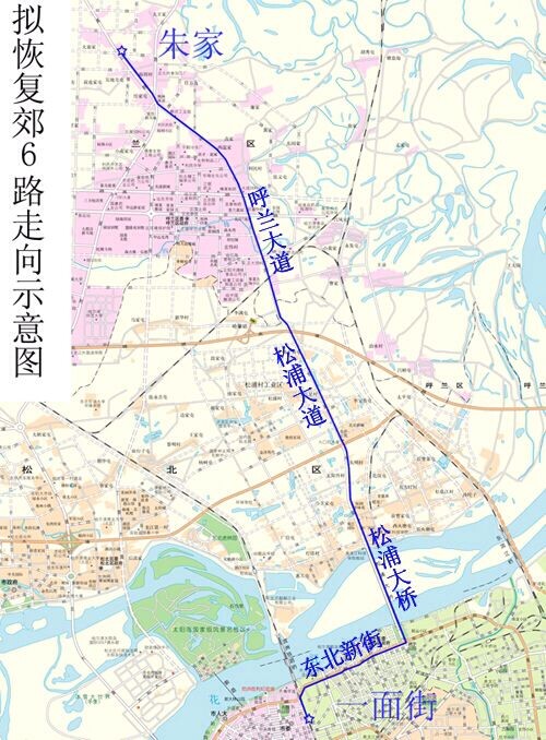 郊六路公交车路线图图片