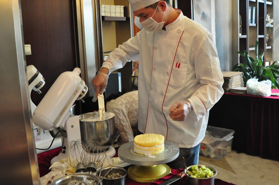 专业的蛋糕师傅