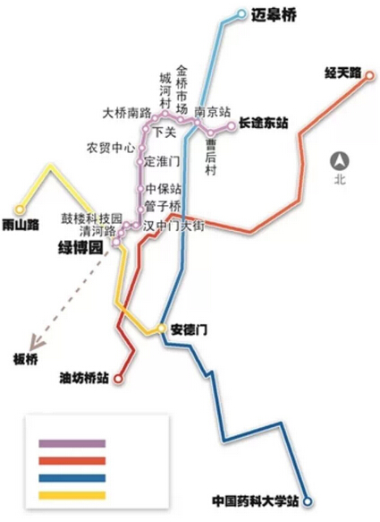 2020年前南京开建8条地铁 11号线和4号线2期没戏