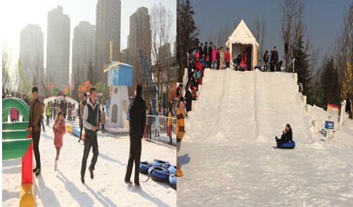 廊坊孔雀城公園海冰雪嘉年華