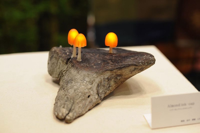 日本设计师great mushrooming作品 蘑菇灯