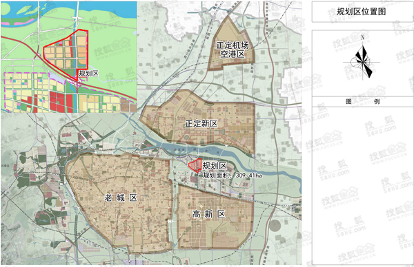 石家莊新建1省級開發區 規劃區位圖曝光將拆4舊村