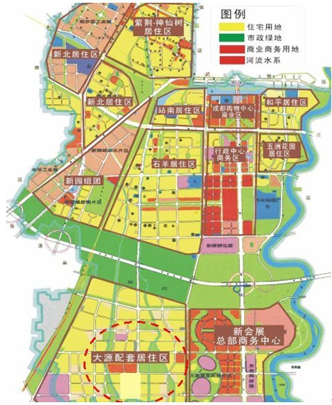 [区域报告]大源组团:城南建设路 成都新热点