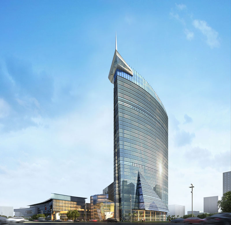 罗浮宫国际家居总部大厦效果图