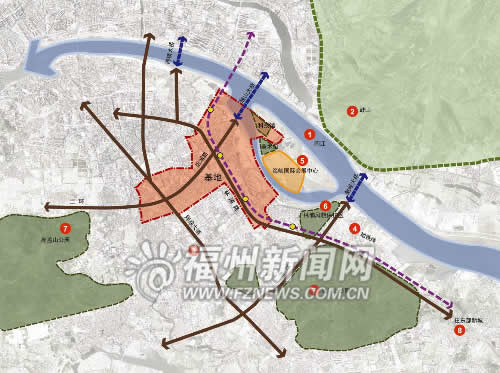 东部新城会展组团将崛起提升福州南大门形象