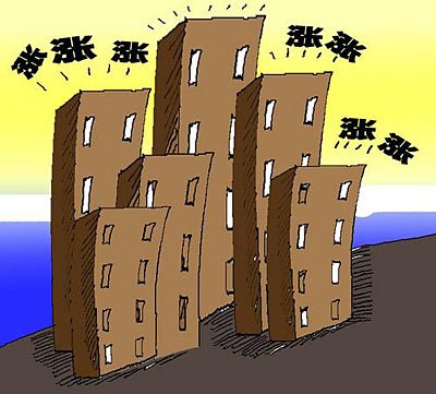 不断上涨的房价