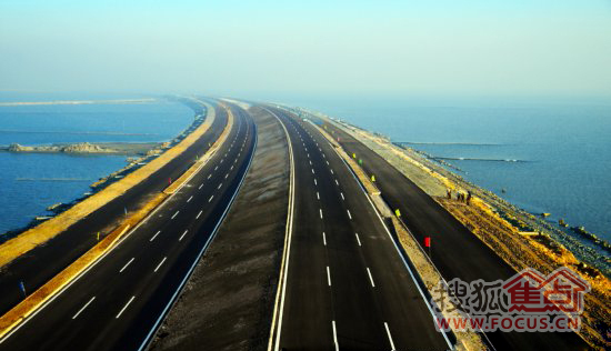 唐山沿海公路图片